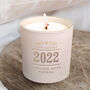 Personalised Special Date Engraved Scented Candle, thumbnail 1 of 5
