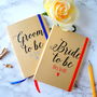 Personalised Bride And Groom Wedding Planner Notebooks, thumbnail 1 of 3