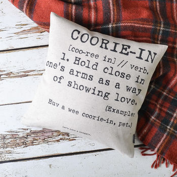 Scottish Words Cushion, 6 of 11