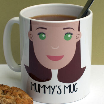 Personalised Face Mug For Her, 8 of 9