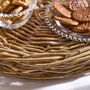Kaduna Round Rattan Tray With Handles, thumbnail 5 of 5