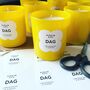 'Dag' Lemongrass And Ginger Scented Soy Candle, thumbnail 7 of 8