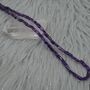 Amethyst Beaded Necklace, thumbnail 4 of 8
