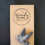 Blue Dove Brooch, thumbnail 2 of 2