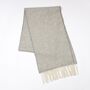 Cashmere Blend Herringbone Scarf, thumbnail 7 of 12