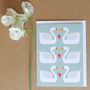 Mini Greetings Card Pack Of 10 Favourites, thumbnail 7 of 11