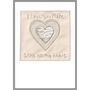 Personalised Heart Romantic Christmas Card For Him, Husband, Boyfriend, Fiancé, thumbnail 8 of 12