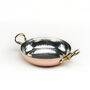 Solid Copper Pan – Hammeted 18cm Frying Pan, thumbnail 1 of 4