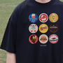 Afc Beer Mats Oversized T Shirt, thumbnail 10 of 10