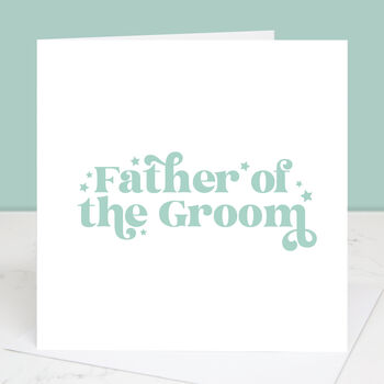 Wedding Card For Father Of The Groom, 6 of 6
