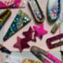Zero Waste Pick N Mix Hair Clip / Eco Friendly Letterbox Gift For Teen / Stocking Filler / Santa Present, thumbnail 11 of 12