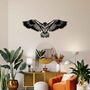 Wooden Geometric Eagle Wall Art Home Wall Decor, thumbnail 8 of 10