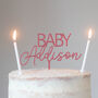 Personalised Baby Shower Cake Topper, thumbnail 3 of 6