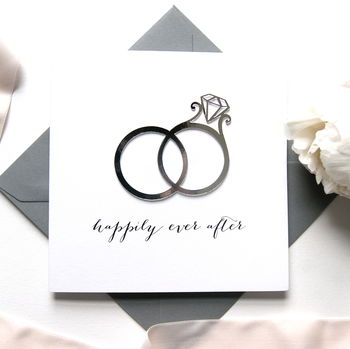 Wedding Card 'Happily Ever After', 4 of 8
