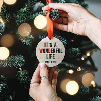 Favourite Christmas Film Bauble Decoration, 3 of 4