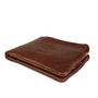 'Hudson' Men's Leather Bi Fold Wallet In Cognac, thumbnail 6 of 9