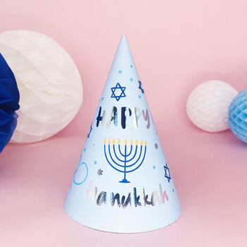 Happy Hanukkah Party Hats, 2 of 3