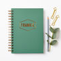 Personalised Copper Name Notebook, thumbnail 2 of 8