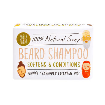 100% Natural Beard Shampoo Bar Vegan And Plastic Free, 5 of 5