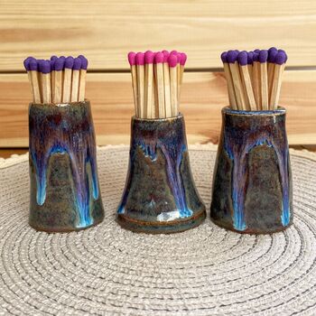 Matchsticks With Pottery Holder, 3 of 3