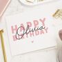 Personalised Birthday Card For Friend, Niece, Sister, thumbnail 1 of 7