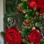 Canterbury Roses Giant Luxury Christmas Wreath, thumbnail 5 of 8