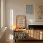 Good Night Little One Print, Good Night Nursery Print Pink, thumbnail 8 of 12