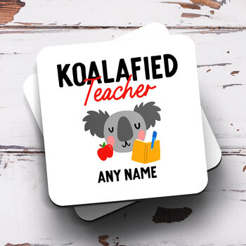 Personalised Mug 'Koalafied Teacher', 2 of 2