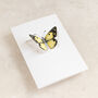 Yellow Watercolour Butterfly Pop Out Card, thumbnail 2 of 3