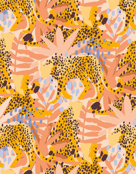 Leopard Jungle Wallpaper, 6 of 8