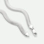 Sterling Silver Snake Chain Necklace 17 Inch, thumbnail 4 of 4