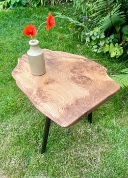 Pippy Oak And Bog Oak Accent Table, 4 of 4