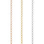 Belcher Chain Necklace Silver Or 18ct Gold, thumbnail 5 of 6