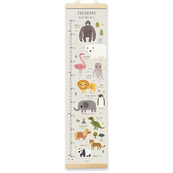 Personalised As Tall As Height Chart, 3 of 7