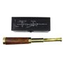 12 Inch Dollond And Co. Brass And Wood Telescope, thumbnail 1 of 9