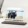 Personalised Groomsmen Photo Acrylic Plaque Gift, thumbnail 1 of 2