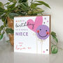 Smiley Balloon Birthday Nephew Card, thumbnail 4 of 4
