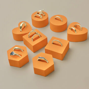 Minimalist Ring Holder Assortment Of Eight Ring Holders, 7 of 12