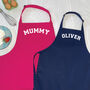 Varsity Personalised Mother And Child Aprons, thumbnail 1 of 8