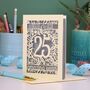 Silver Wedding Anniversary Card 25 Amazing Years, thumbnail 1 of 7