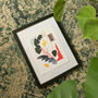 Tropic Plants Primary Collage Print A4, thumbnail 4 of 5