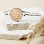 16th Birthday 2009 Penny Coin Bangle Bracelet, thumbnail 1 of 10