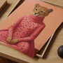 Cheetah Lady Art Print, thumbnail 4 of 4