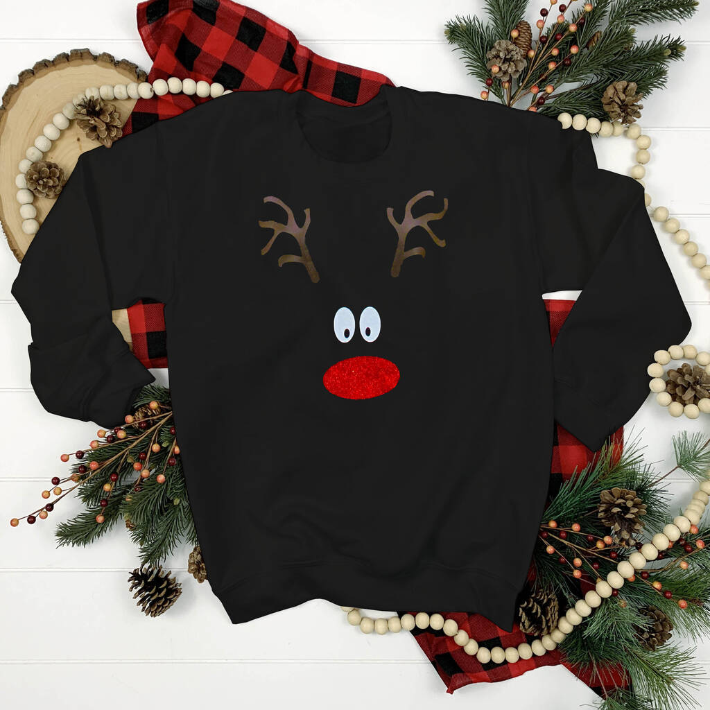 Christmas Reindeer Jumper By Perfect Personalised Gifts