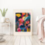 Flower Market Mexico Art Print, thumbnail 3 of 3