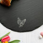 Chicken Round Slate Serving Board, thumbnail 2 of 2