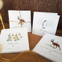 Christmas Cards Pack Of Six Designs Including Envelopes, thumbnail 2 of 10