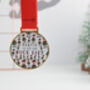 Personalised Nice List Medal, thumbnail 2 of 5
