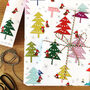 Robin And Christmas Tree Christmas Wrapping Paper, thumbnail 11 of 11
