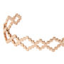 Baori Signature Cuff Bracelet Rose Gold Vermeil, thumbnail 5 of 6